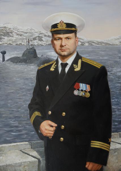 Владимир Александров. Портрет капитана 3-го ранга