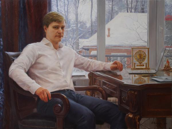 Владимир Александров.  Портрет молодого человека
